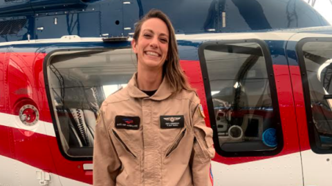 “Flying in Haiti is an amazing experience”, said Emily Ensminger, a flight nurse volunteering with Haiti Air Ambulance