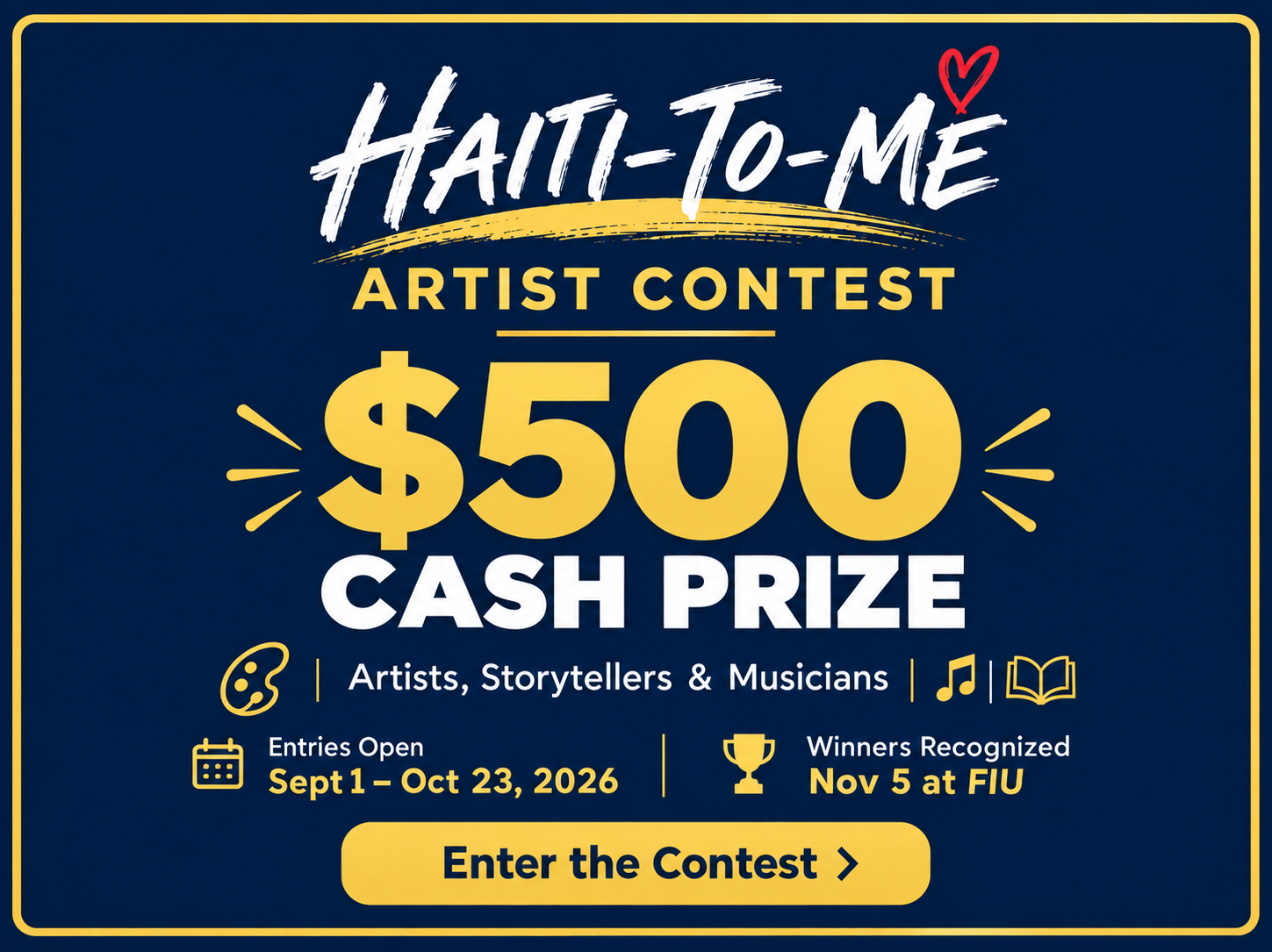 500 cash prize